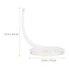 2pcs Acrylic Pen Display Stand Transparent Pencil Display Holder Makeup Brush Holder