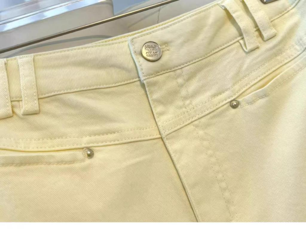 Women's Wide-Leg White Jeans, Spring Summer 2025 - Retro Slim Fit, Loose Straight-Leg Trousers