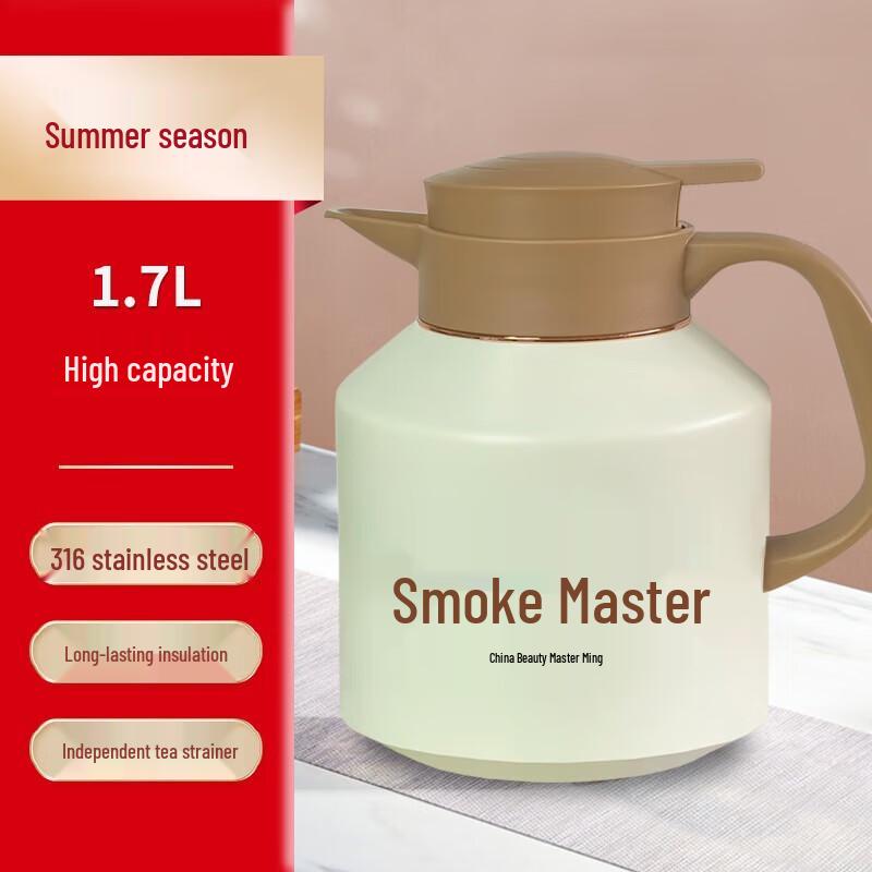 MENDASHI Smart Temperature Display Vacuum Insulated Tea Pot