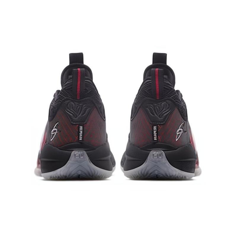 ANTA GH2 Basketball Shoes Men's Mid top Red/Black Sneakers 112141105-1