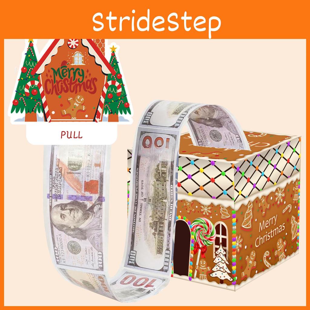 Christmas Theme Candy Gingerbread Man Money Box For Holiday Party Decor And Gift