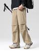 Outdoor Sports Workwear, Paratrooper Pants, Straight Leg Pants, Men's Casual Pants
