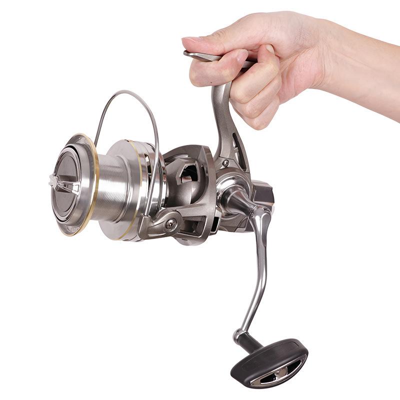 

Повністю металева котушка для далекого закидання з плавною ліскою для великої риби та морської риболовлі