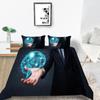 Luxury Furniture Bedding Set New Bedspread 3D Figure Print Family Bedroom Full Size Quilt Cover and Pillowcase Microfiber
