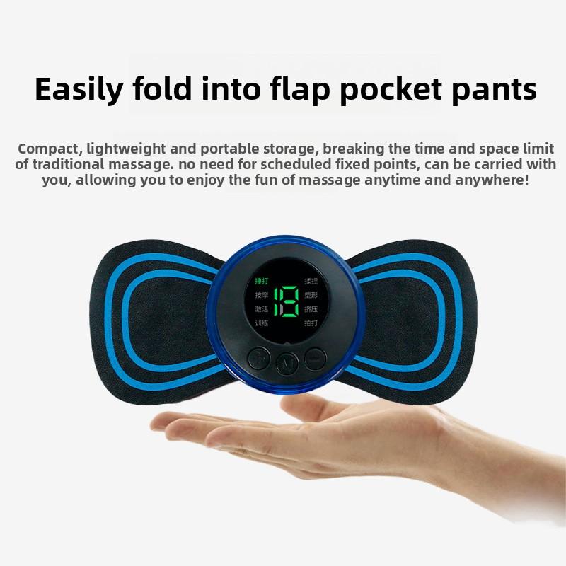 Cervical MassagingTool Full Body MassagingTool Transportable Massage Sticker Waist Back Shoulder Massager Mini Massage Sticker