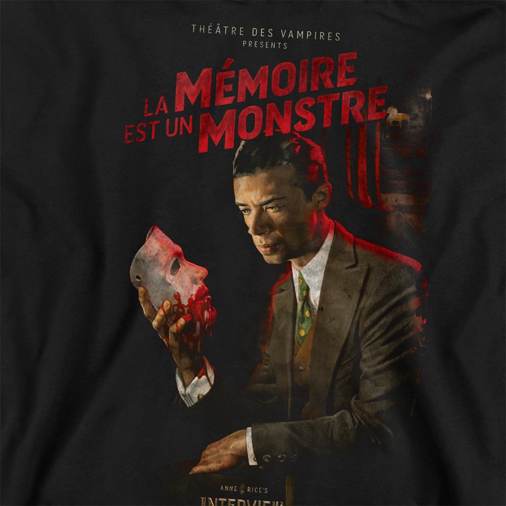 Interview With The Vampire Unisex Adult La Memoire Poster Sweatshirt