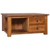 Day and Night - Day and Night Solid Teak Wood Coffee Table 68x68x33 Cm