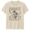 Radiate Positivity Floral Nature Graphic T-Shirt