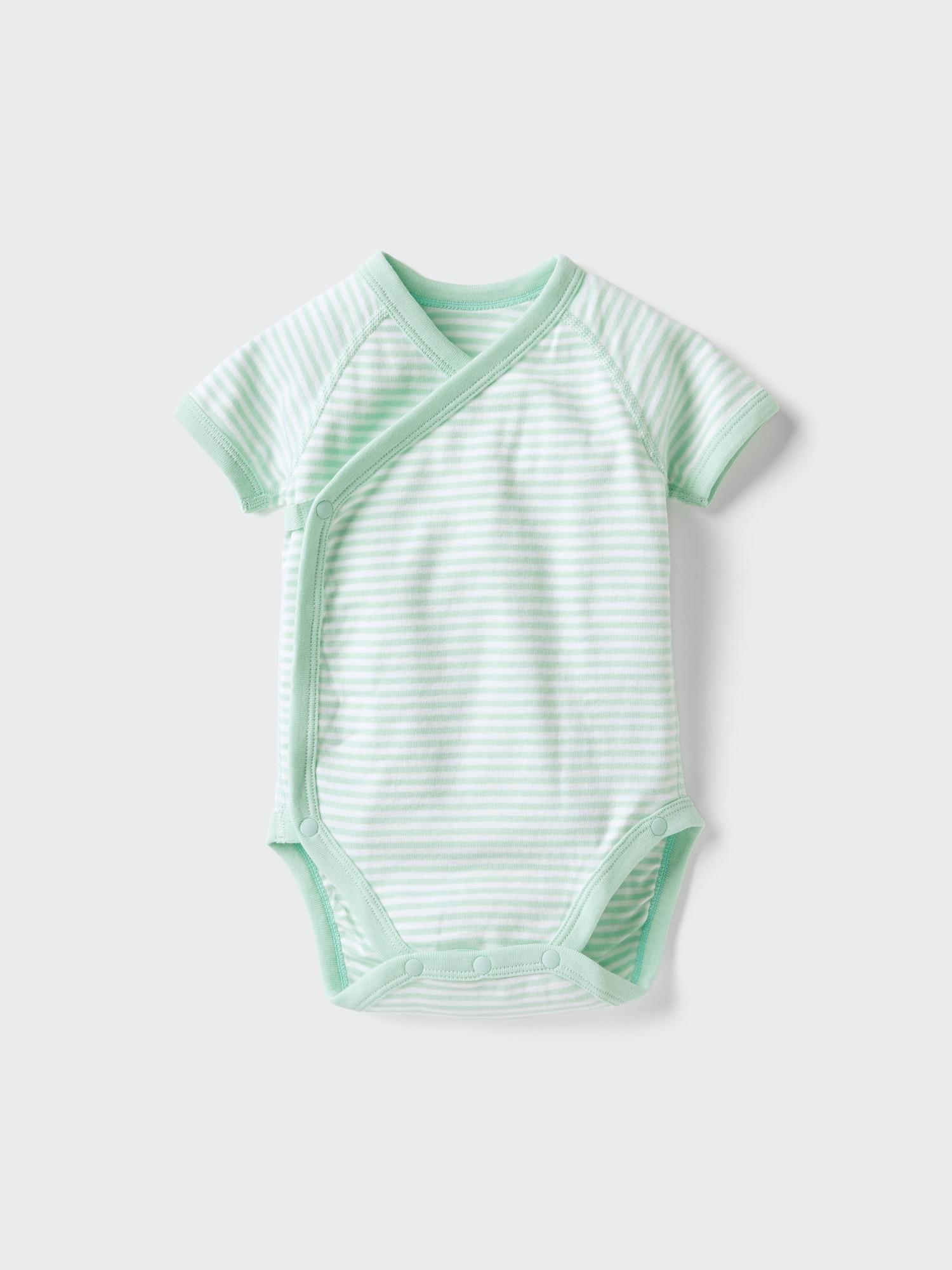 

Боди UNIQLO JAPAN с короткими рукавами и вырезом спереди 50 LIGHT GREEN/70