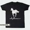 Camiseta Deftones Logo Caballo Blanco Banda de Rock Unisex Camiseta Negra Talla S-5XL Camiseta Unisex