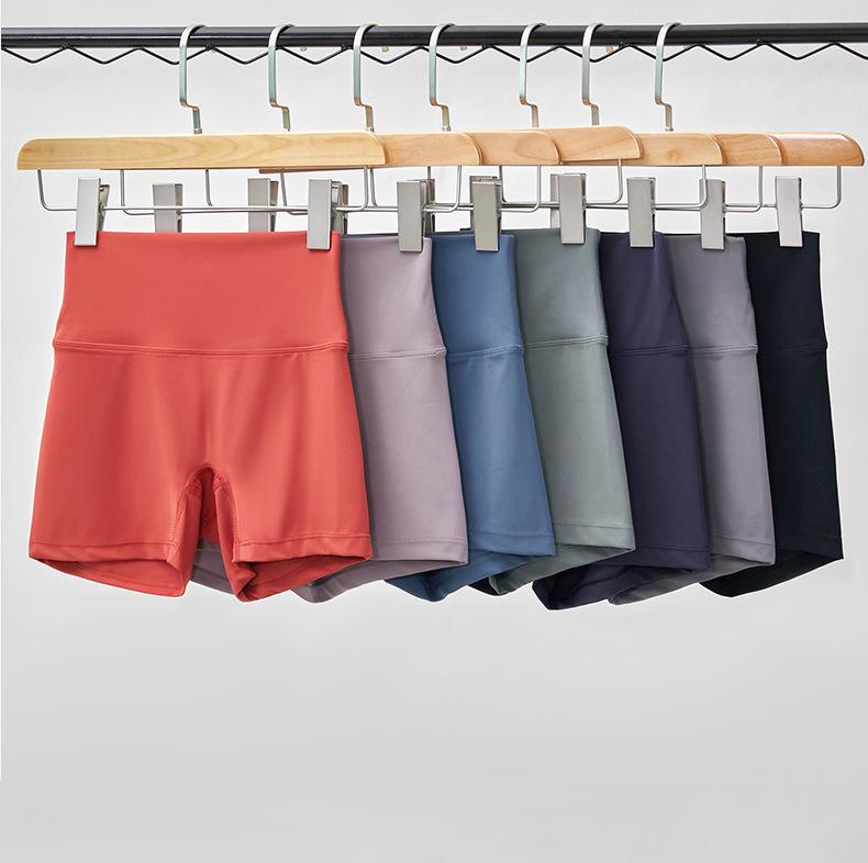 Women's Summer Sports Anti-Exposure Elastic Yoga Shorts