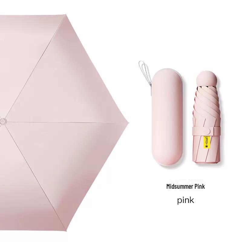 60% Off Women's UV Protection & Portable Sunshade Umbrella - Compact, Mini Size for Sunny & Rainy Days