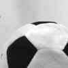 Halloween Soccer Bucket Hat Headgear Plush Head Cover for Masquerades Halloween Plush Cartoon Hat Headgear
