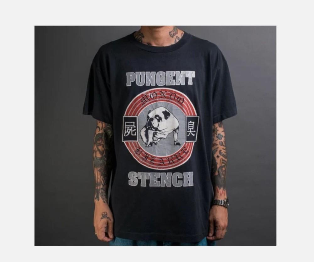 Винтажная футболка 1994 года Pungent Stench USA Bizarre Tour Унисекс XXXXL