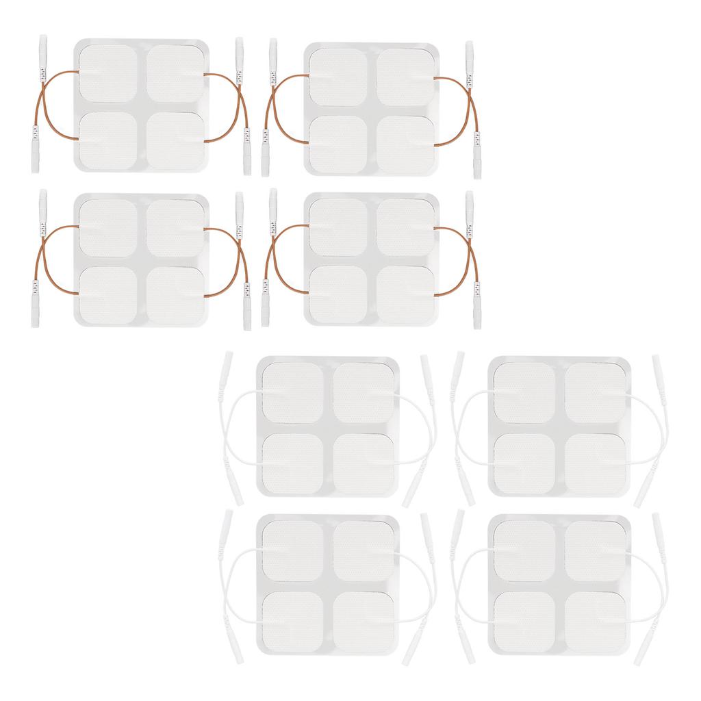 16pcs Electrode Patch Self Adhesive Reusable Replacement  Electrode Pad for TENS Machine 1.6 I