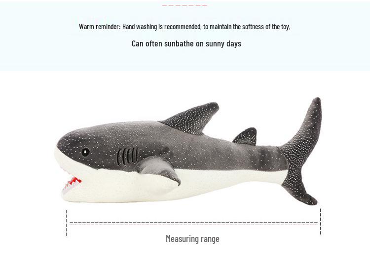 Shark Plush Toy Marine Life Doll Children's Pillow Birthday Gift