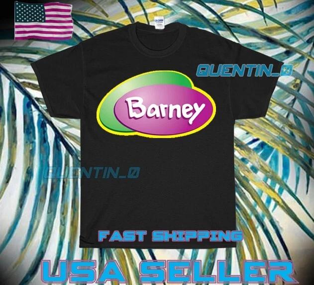 НОВАЯ Футболка PREMIUM BARNEY LOGO Футболка СМЕШНАЯ УНИСЕКС РАЗМЕР S-5XL S