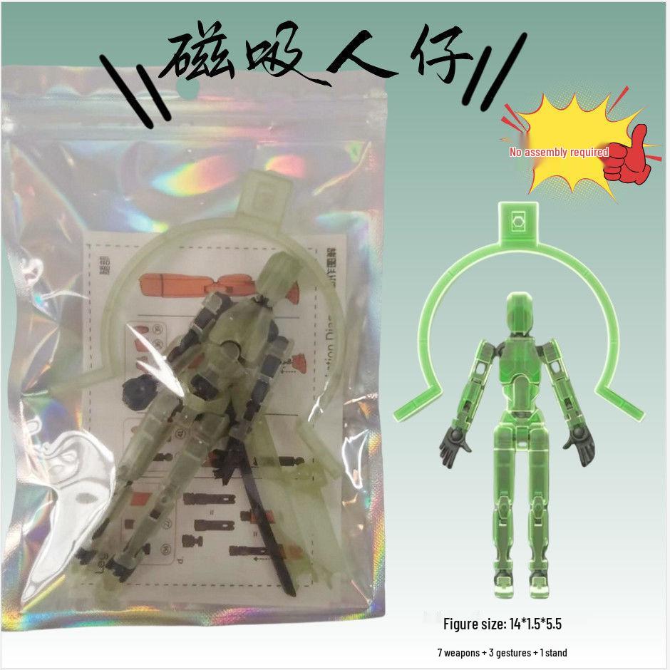 Magnetic Joint Action Figure: 6th Gen DIY Decompression Dummy Doll