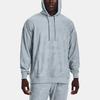 Under Armour Bavlnená pletenina Voľný strih Mikina s dlhým rukávom Pánske mikiny Námornícka modrá 1377177-465