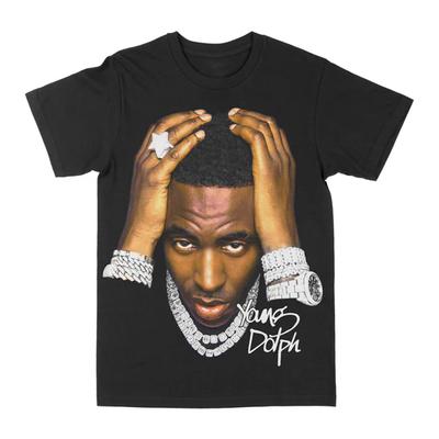 Young Dolph Unisex Bavlna Tričko Streetwear Ležérní Cool