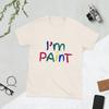 Ich Herz Liebe Zum Finger Malen Ich Malen Süßes Paar Valentinstag T-Shirt