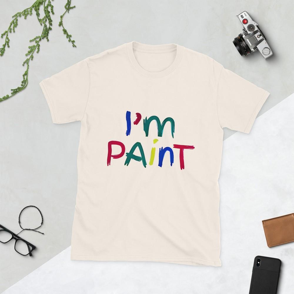 Ich Herz Liebe Zum Finger Malen Ich Malen Süßes Paar Valentinstag T-Shirt