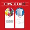 Recyclable Color Team Sheet Ceases Color Migration in Washer Long Permanent Fabric Security for Multiple Colored Laundry