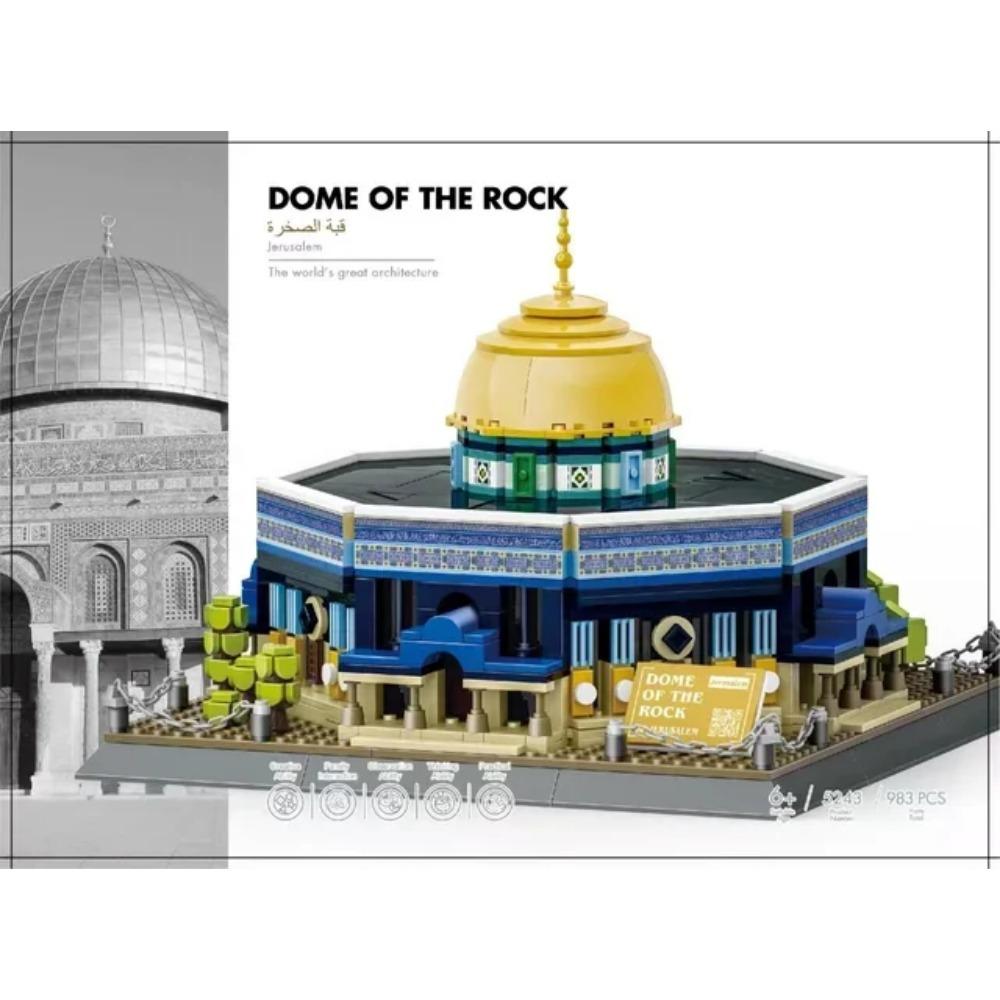 MOC World Famous Architecture Edifice Opera House Building Blocks Villa Savoye Bridge Tower Toy Children Birthday Christmas Gift