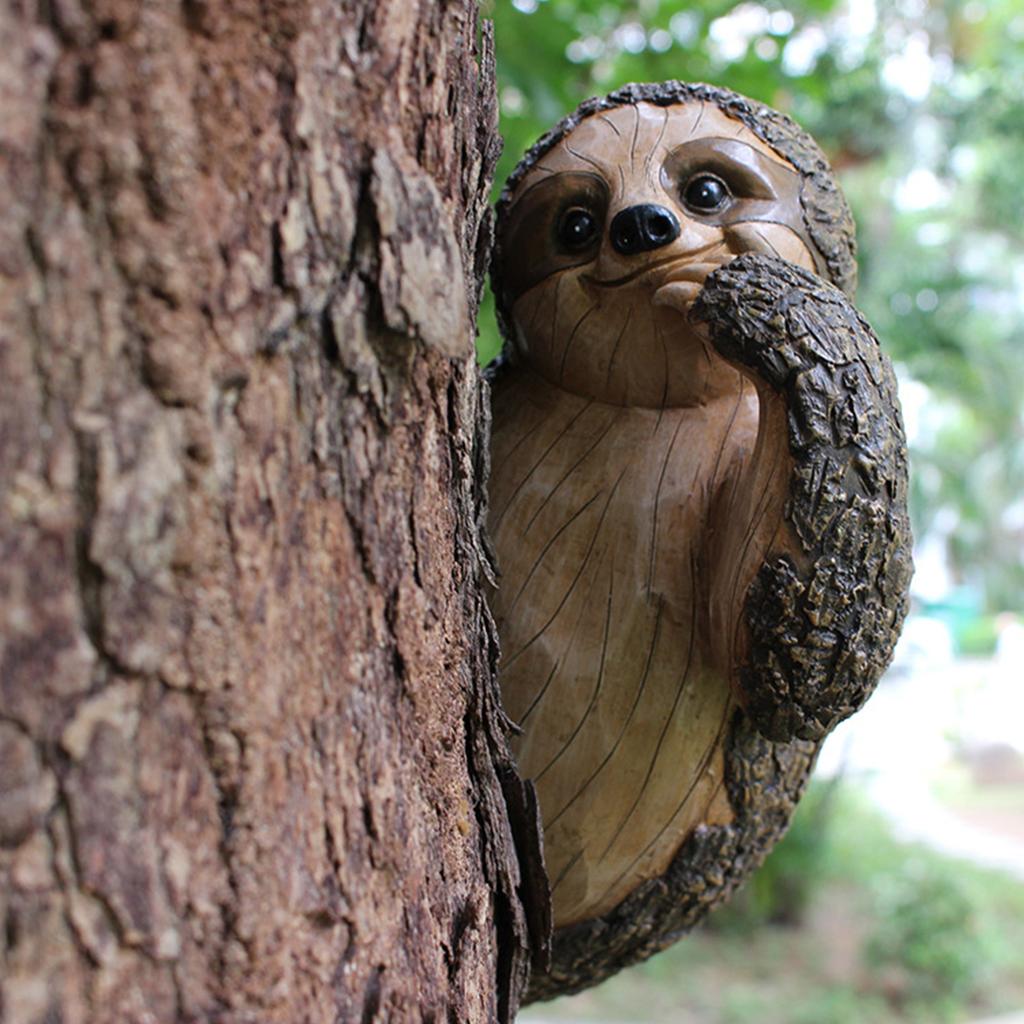 Sloth Statue Sloth Hanging Outdoor Tree Decoration Meticulous Handmade Sloth Animal Sculpture