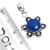 925 Sterling Silver Pendant Women Gemstone Handmade Jewelry Wedding Gift Blue Green Purple Copper Turquoise Pearl Lapis Mother Of Pearl Fashion