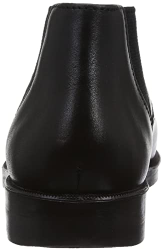 Moonstar Lifestyle Leather Shoes, SKOOLER/SK SIDEGOA, Made in Japan, Side Gore Type, Black, Size 22.0 cm