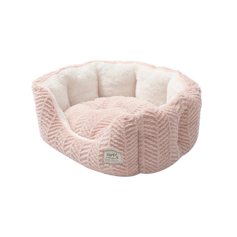 

Herringbone Pet Shellhouse Cat s Nest Kennel Yorkshire Small Dog Shellfish Cushion