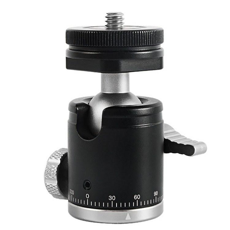 BEXIN K-19 Multifunctional Aluminum Alloy Cold Shoe Ball Head Tripod Mount K-19