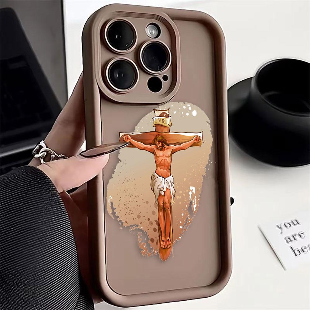 

The Cross Christian Jesus Phone Case For Redmi NOTE 15 13 14 8 9 9S 10 10S 11 11S 11T 12 12S PRO PLUS TPU Case DIY Shell Cover RedmiNOTE14PRO4G