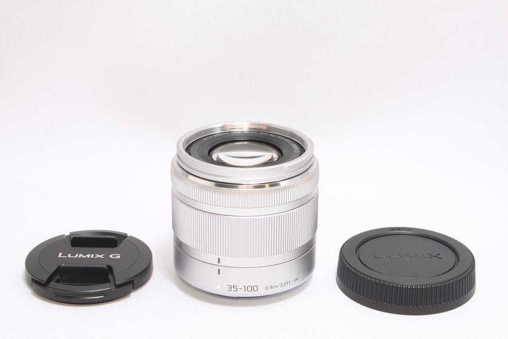 Panasonic LUMIX G Vario 35-100mm F4.0-5.6 Telephoto Zoom Lens Micro Four Thirds H-FS35100-S Silver