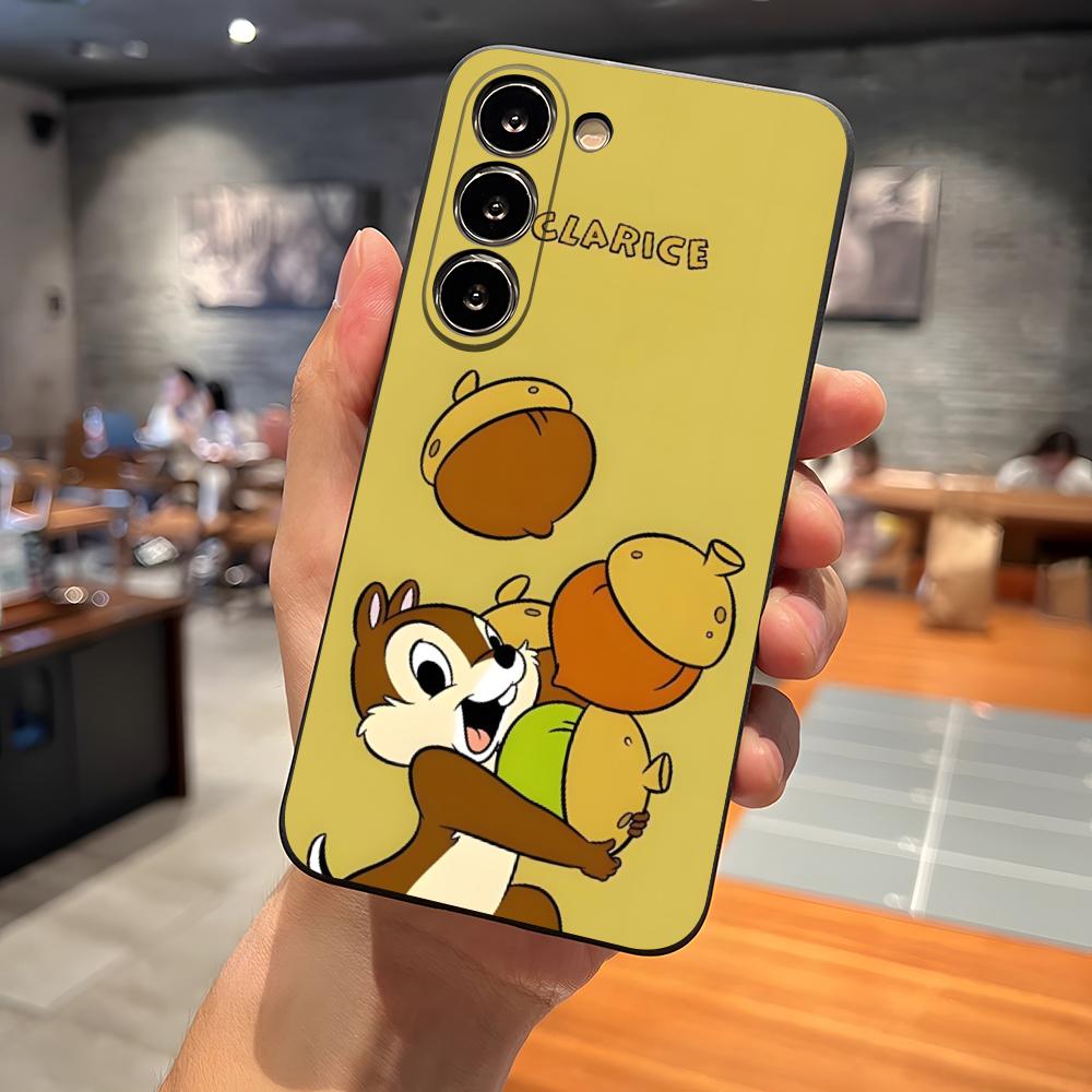 C-Chip 'n' Dale Phone Case For Samsung S23 Ultra S24 S22 S20 Fe S21 Plus Galaxy A54 A34 A24 A53 A13 A16 Back Cover