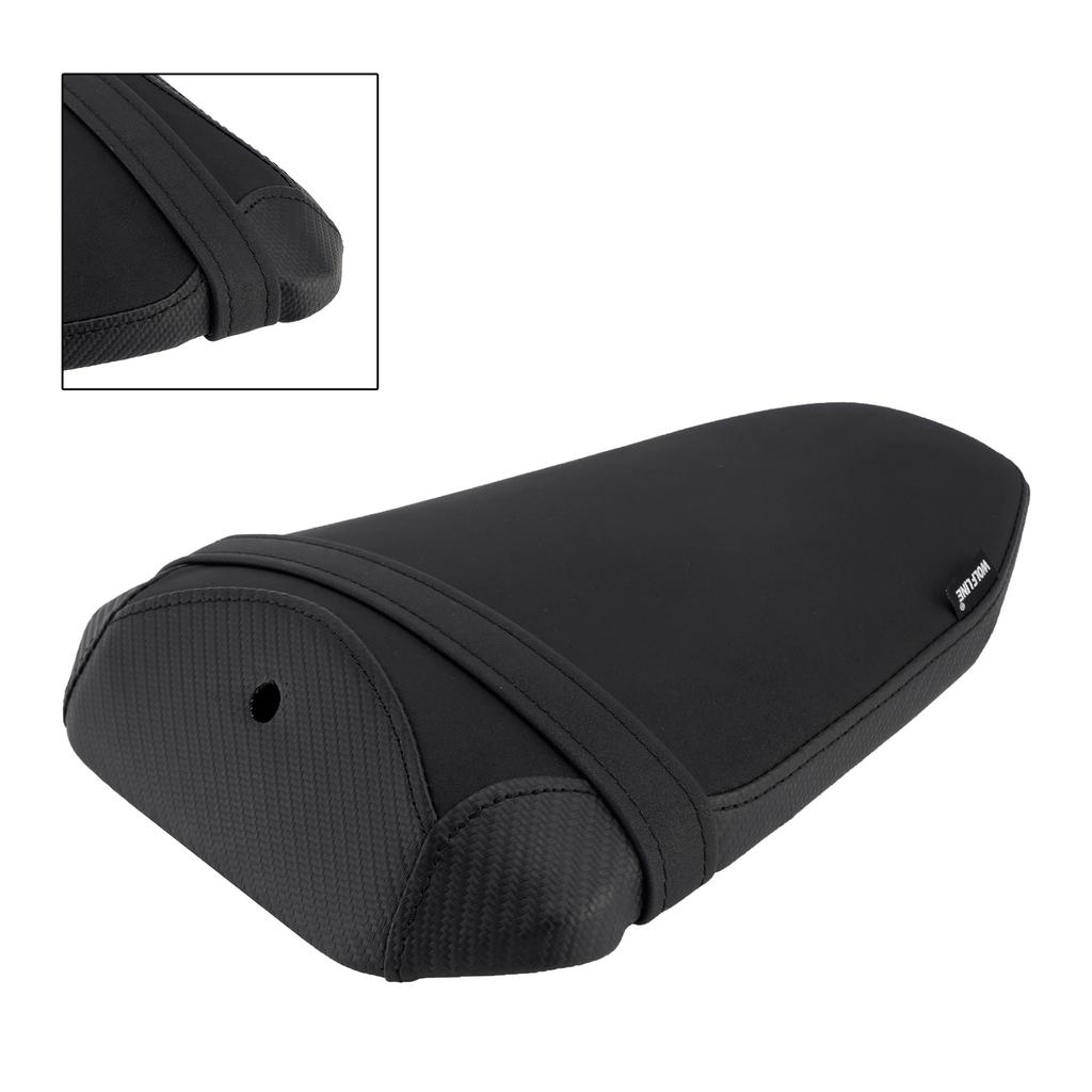 Rear Seat Passenger Cushion Flat Pu Fit Black For Yamaha Mt-09 Mt 09 2024-2026