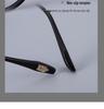 Ultra-Light Pure Titanium Retro Glasses Frame In Black, Square/Round Shape, Influencer Style