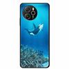 Para Funda Blackview Shark 8 Original Silicona Suave TPU Fundas de Teléfono Cubierta Trasera Para Blackview Shark8 Protector Moda Planeta Coque