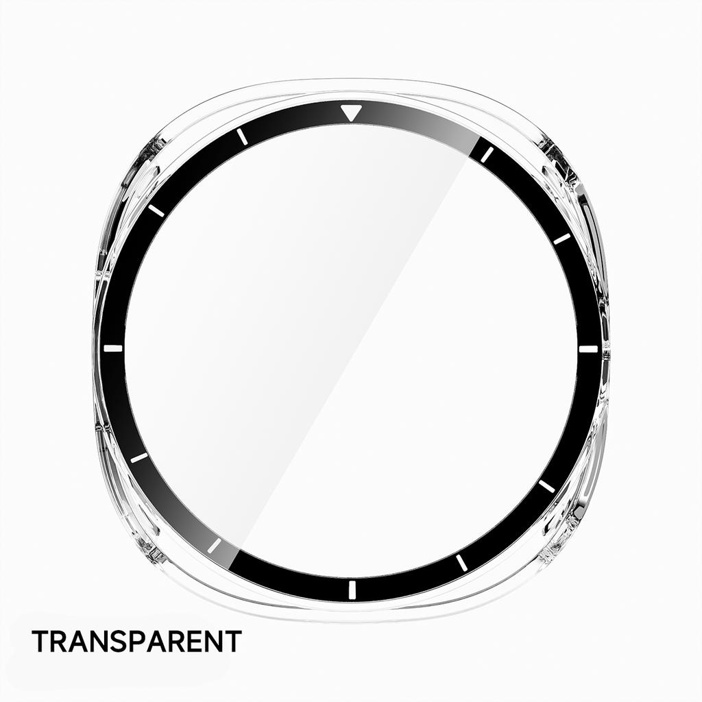 Tempered Glass+ PC Cover for Samsung Galaxy Watch 8 44mm All Coverage Protective Bumper Case for Galaxy Watch 8 40mm Accessories