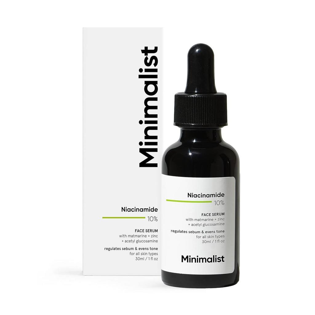 Serum do twarzy z 10% Niacynamidem (30 ml), Serum do twarzy z 10% niacynamidem, Minimalist