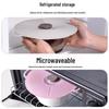 Silicone Fresh-Keeping Lid Set: Microwave-Safe, Spill-Proof, Glass Bowl Covers