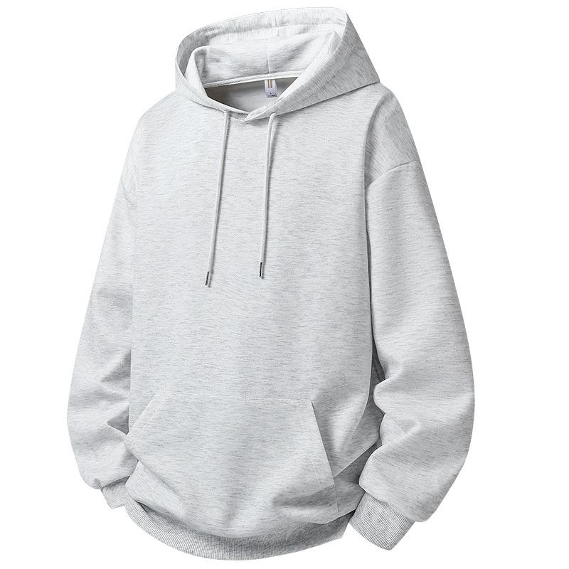 

Новый Топ Свитер Однотонный Свободный Легкая Версия Однотонный Худи 3XL светло-серый