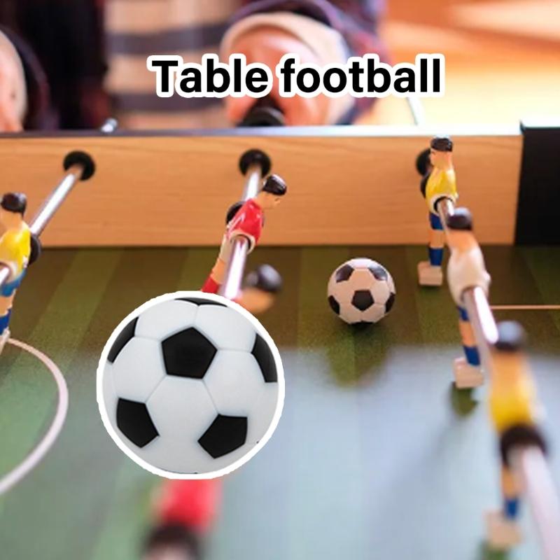 12Pcs Official Table Soccer Balls 28mm Foosballs Table Balls for Home Recreation Room Foosball Table Game Accessories