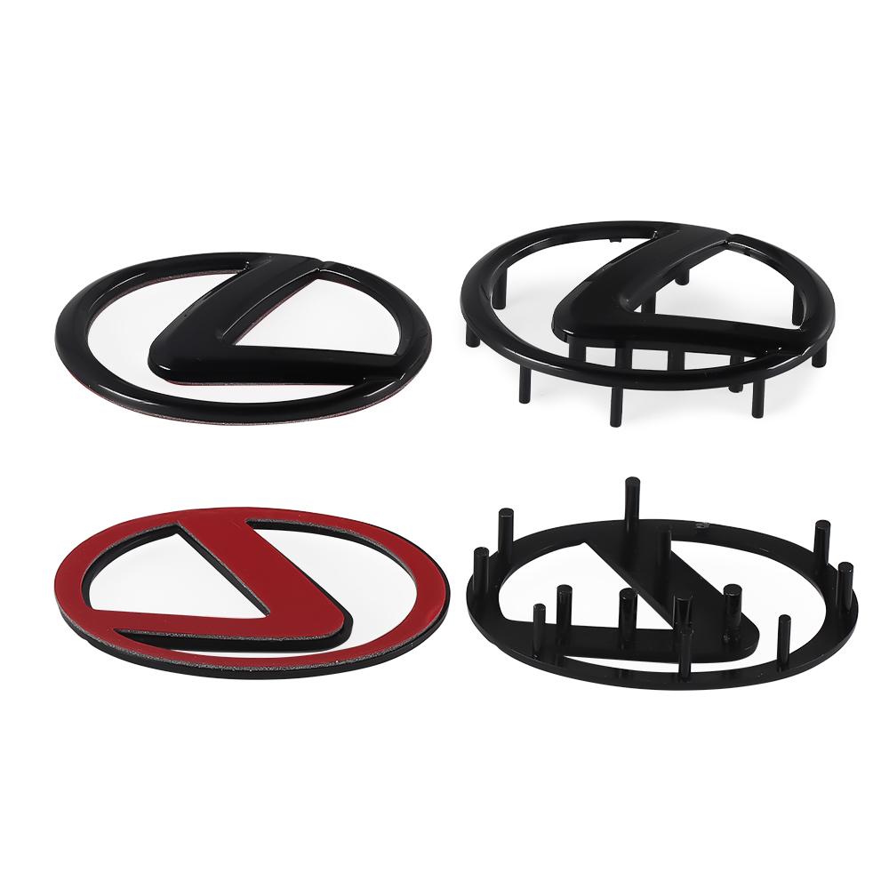 Interior Stickers ABS Car Steering Wheel Center Emblem Sticker Accessories For Lexus F SPORT IS200 CT200h GS300 LS430 RX450h LX5