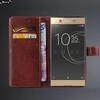 Case for Sony Xperia XA1 XA1 Plus Ultra Card Holder Cover Case Pu Leather Flip Cover Retro Wallet Phone Bag Fitted Case Business