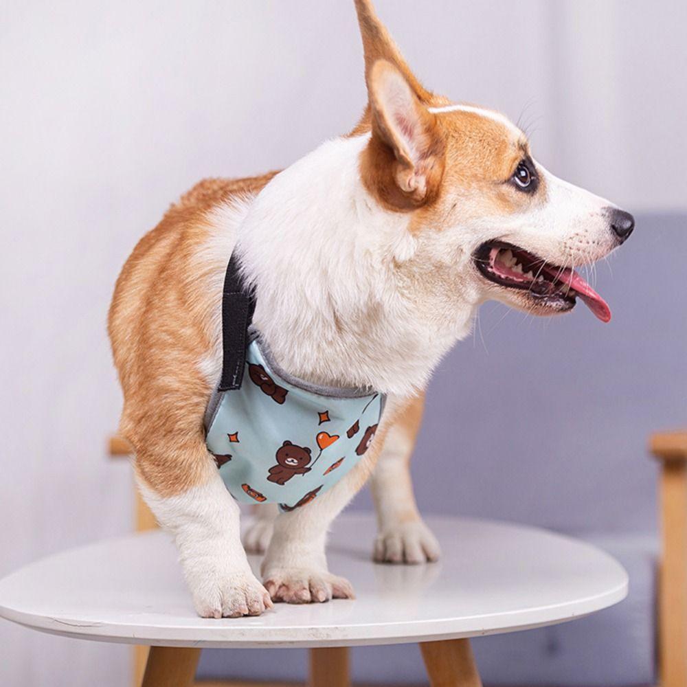 Waterproof Dog Belly Protection Clothing Anti-dirty Breathable Cat Sterilization Suit Dog Bib Dog Belly Cover Summer