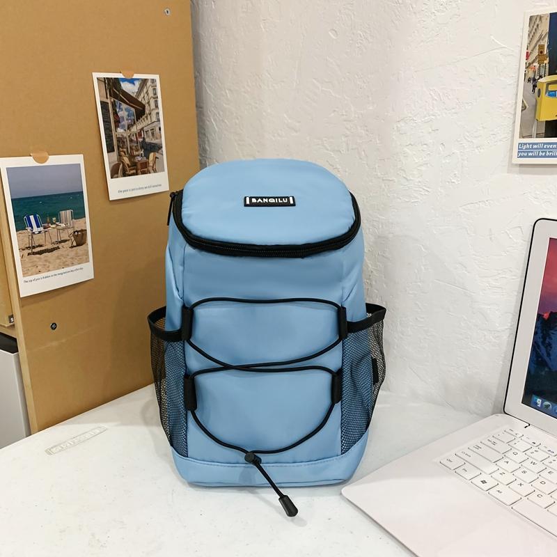 Large Capacity Chest Bag Women's College Student Shoulder Crossbody Bag Multi-functional Backpack