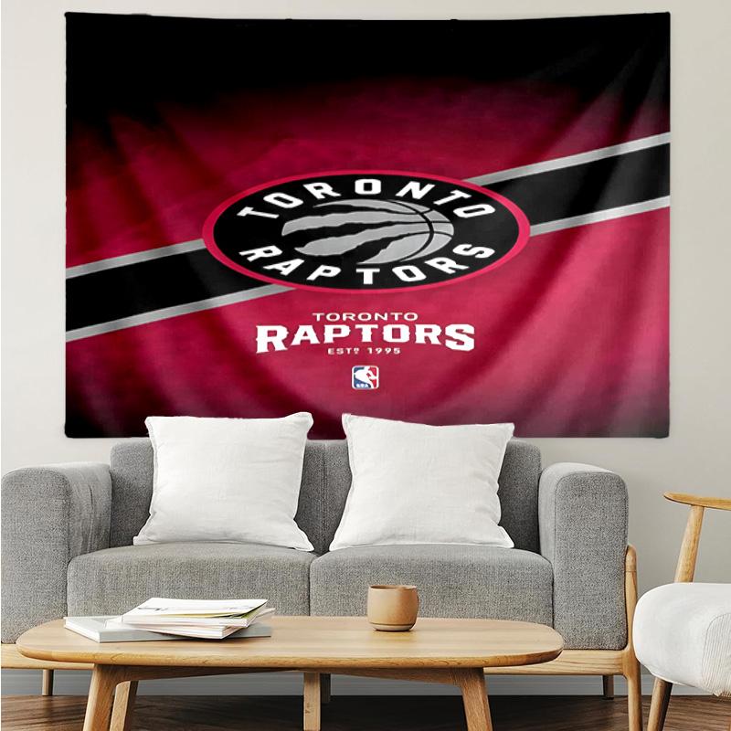 1PC Raptors Basketball Logo Quick-Dry Tapestry, Unique Design Tapestry, Suitable for Bedroom,Livingroom, Playroom,Heartwarming Holiday Gifts