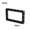 New Arrival Building Blocks Bricks Technical Beam Frame 7x11 11x15 MOC Technical Parts 39794 39790